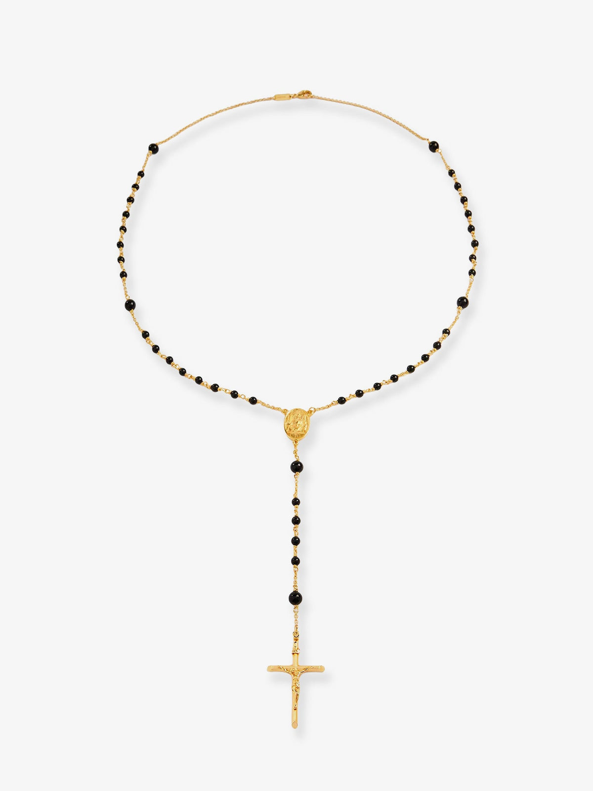 Dolce & Gabbana Brass necklace with cross - Oro