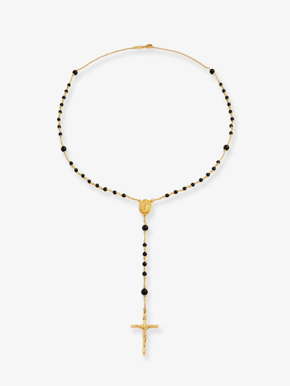 Dolce & Gabbana Brass necklace with cross - Oro