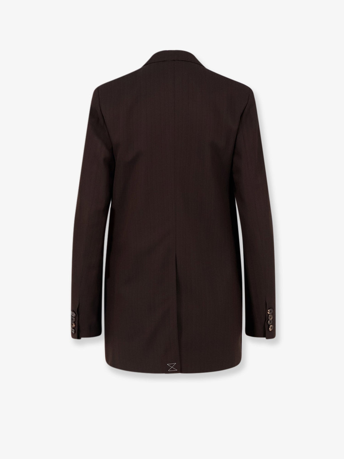 Dries Van Noten Voles striped viscose blazer - Brown