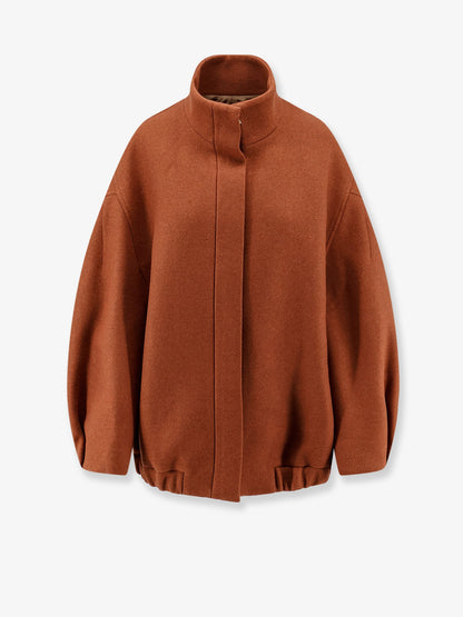 Dries Van Noten Voles wool blend jacket - Rust