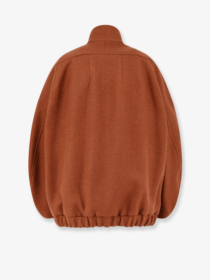 Dries Van Noten Voles wool blend jacket - Rust