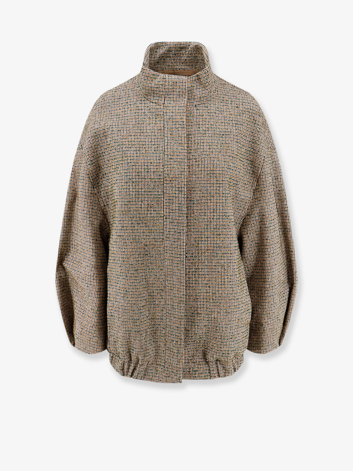 Dries Van Noten Voles cotton and wool blend jacket - Tan