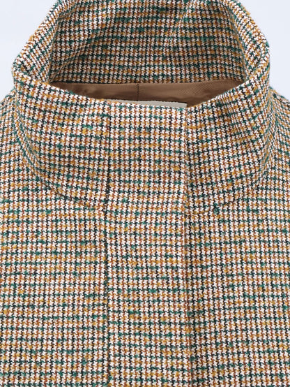 Dries Van Noten Voles cotton and wool blend jacket - Tan