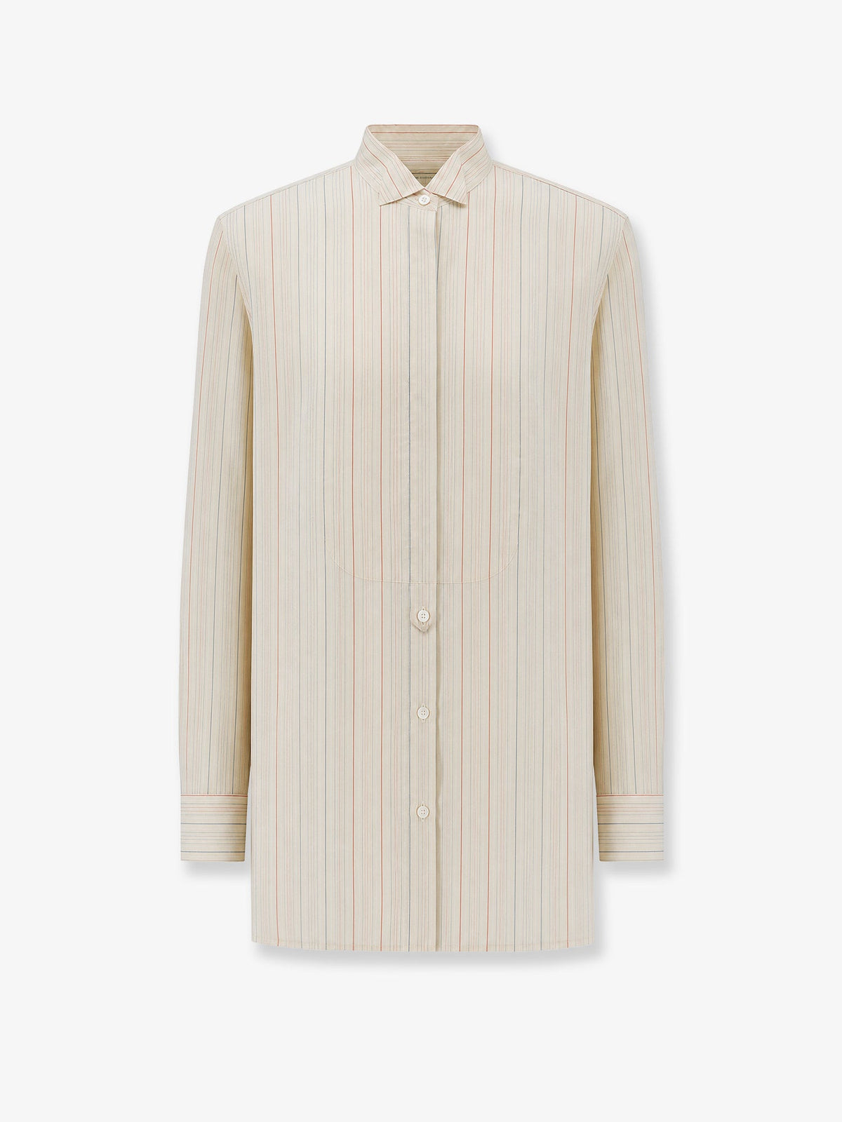 Dries Van Noten Viscose blend shirt with striped pattern - Off White