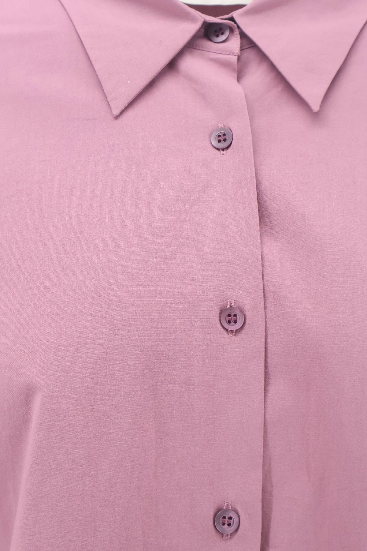 Dries Van Noten Chloris cotton shirt with embroiders cuffs - Old Rose