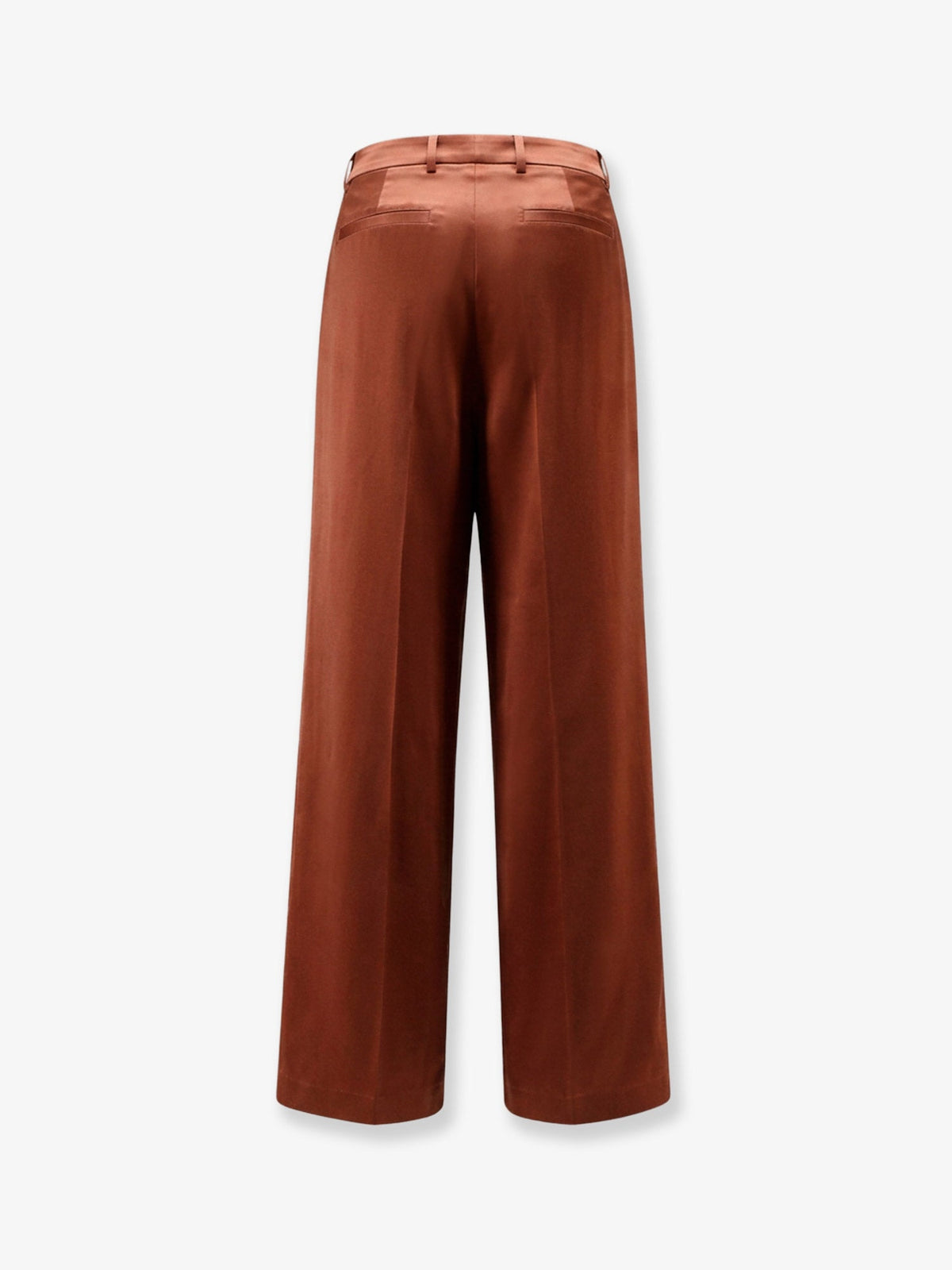 Dries Van Noten Viscose blend trousers - Choco