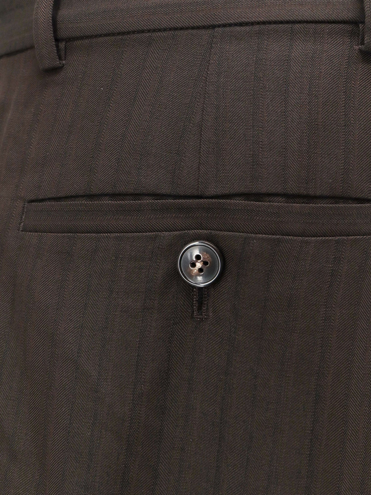 Dries Van Noten Viscose trousers - Brown