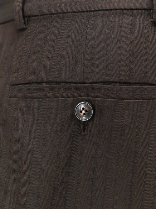 Dries Van Noten Viscose trousers - Brown