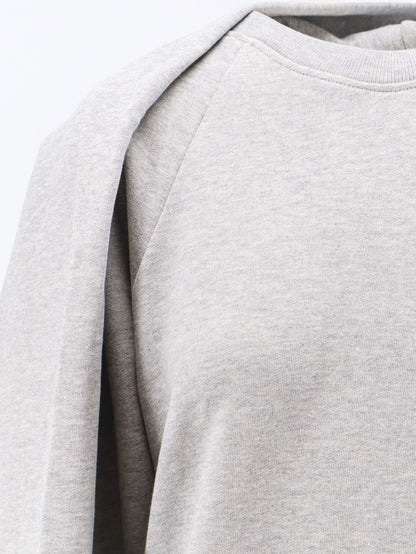 Dries Van Noten Cotton sweatshirt - Greymelange