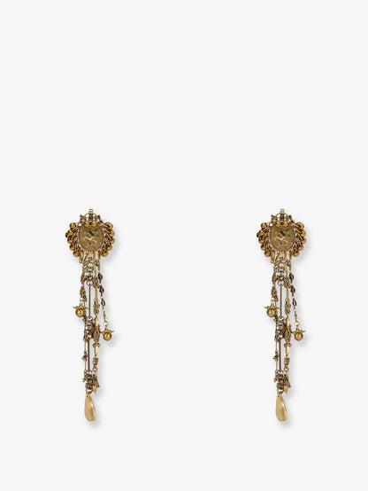 Dries Van Noten Brass earrings - Oldbrass