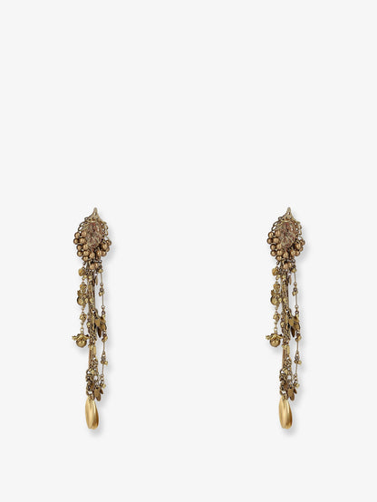 Dries Van Noten Brass earrings - Oldbrass
