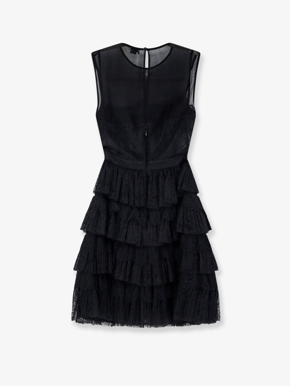 Elisabetta Franchi Lace Mini Dress - Nero