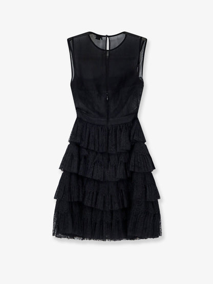 Elisabetta Franchi Lace Mini Dress - Nero