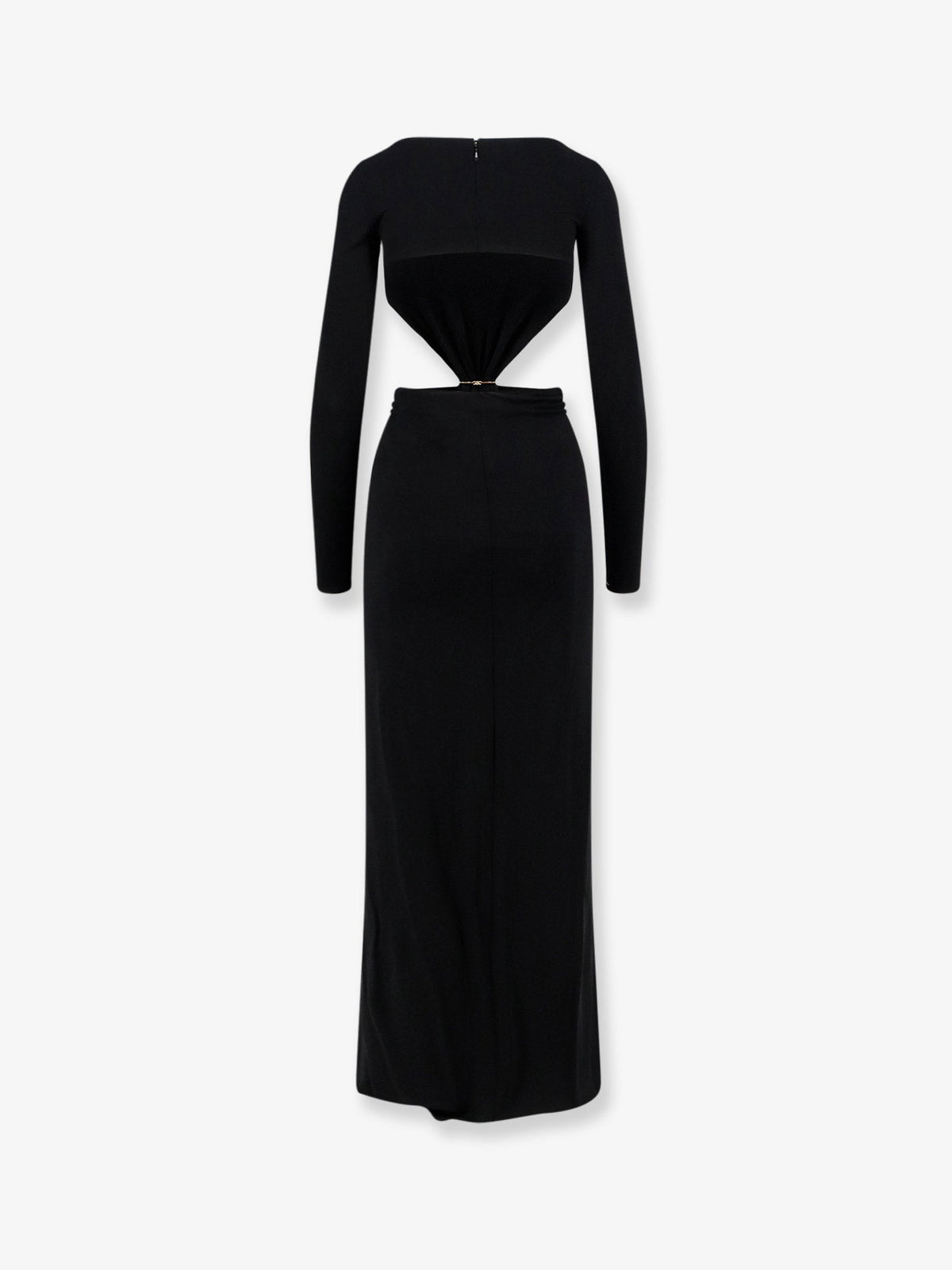 Elisabetta Franchi Red Carpet stretch viscose dress - Nero