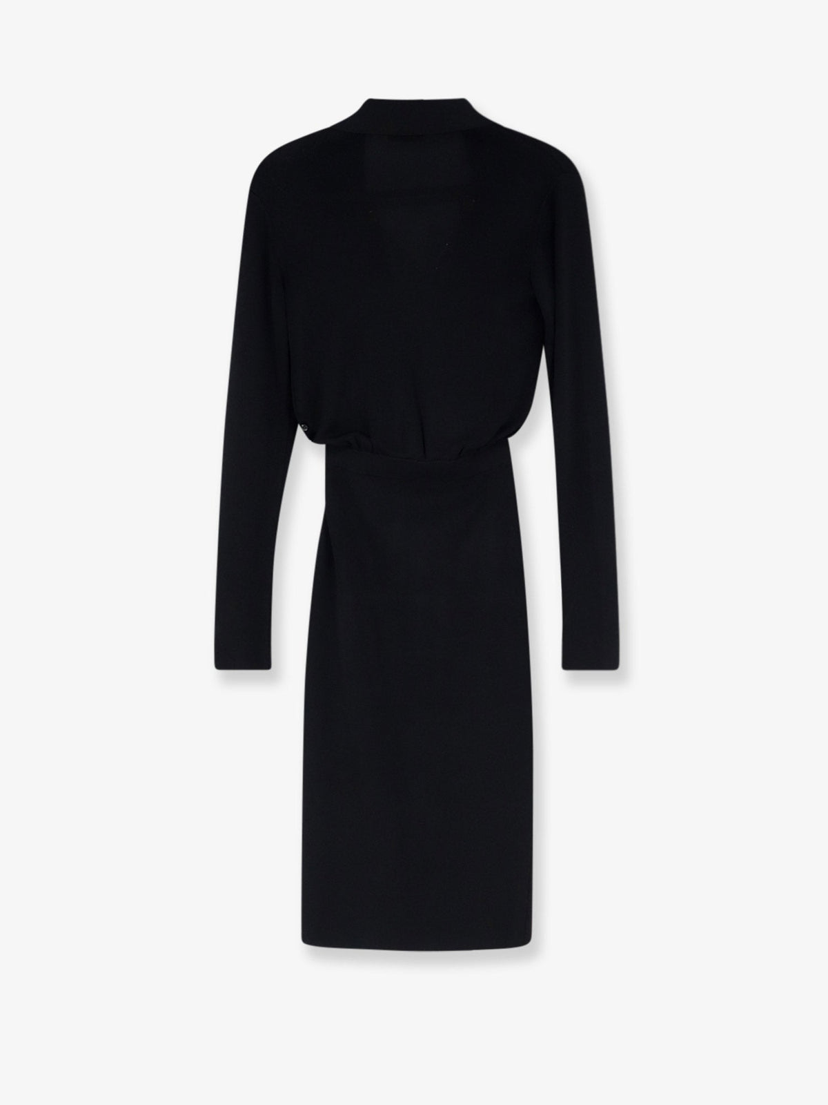 Elisabetta Franchi Viscose blend midi dress - Nero
