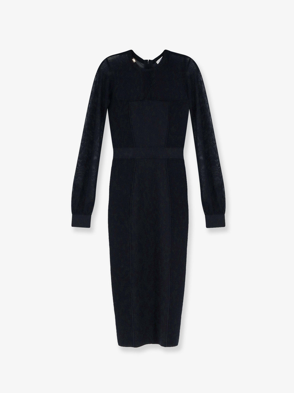 Elisabetta Franchi Knitted dress - Nero