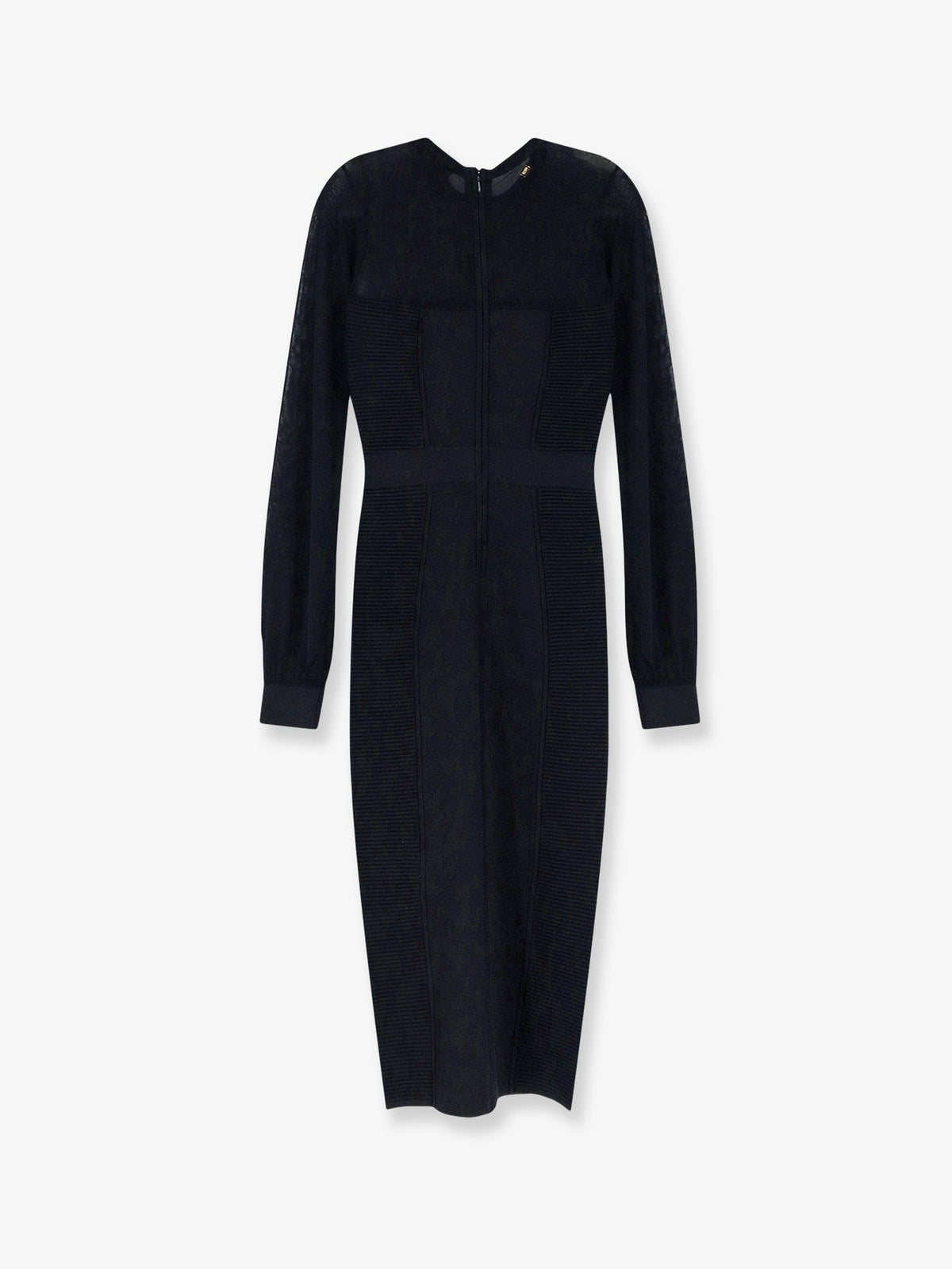 Elisabetta Franchi Knitted dress - Nero