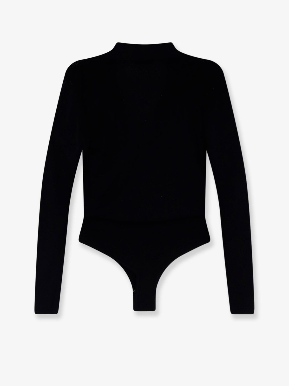 Elisabetta Franchi Viscose blend bodysuit with jewel charm detail - Nero