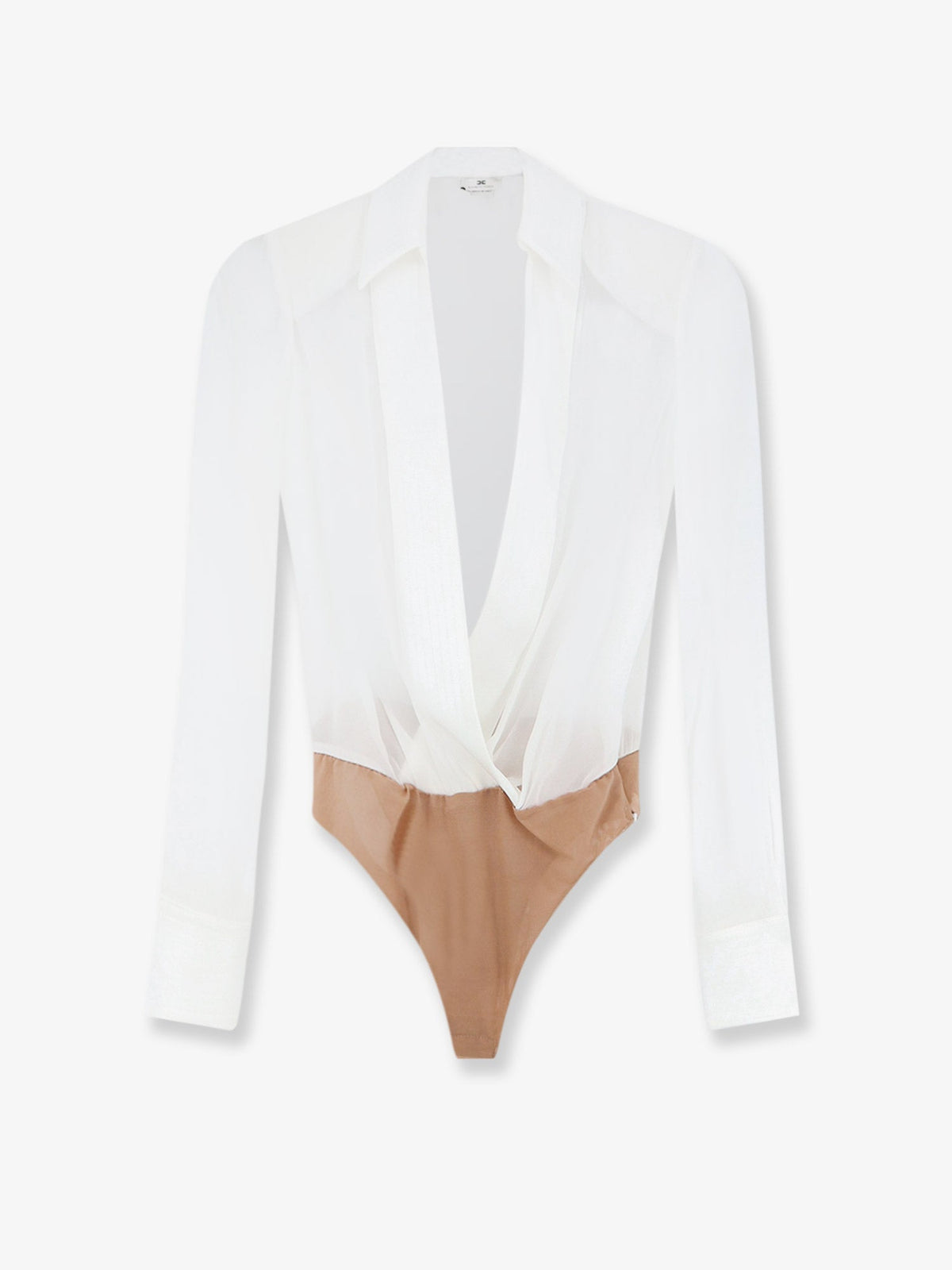 Elisabetta Franchi Viscose Body Shirt - Avorio