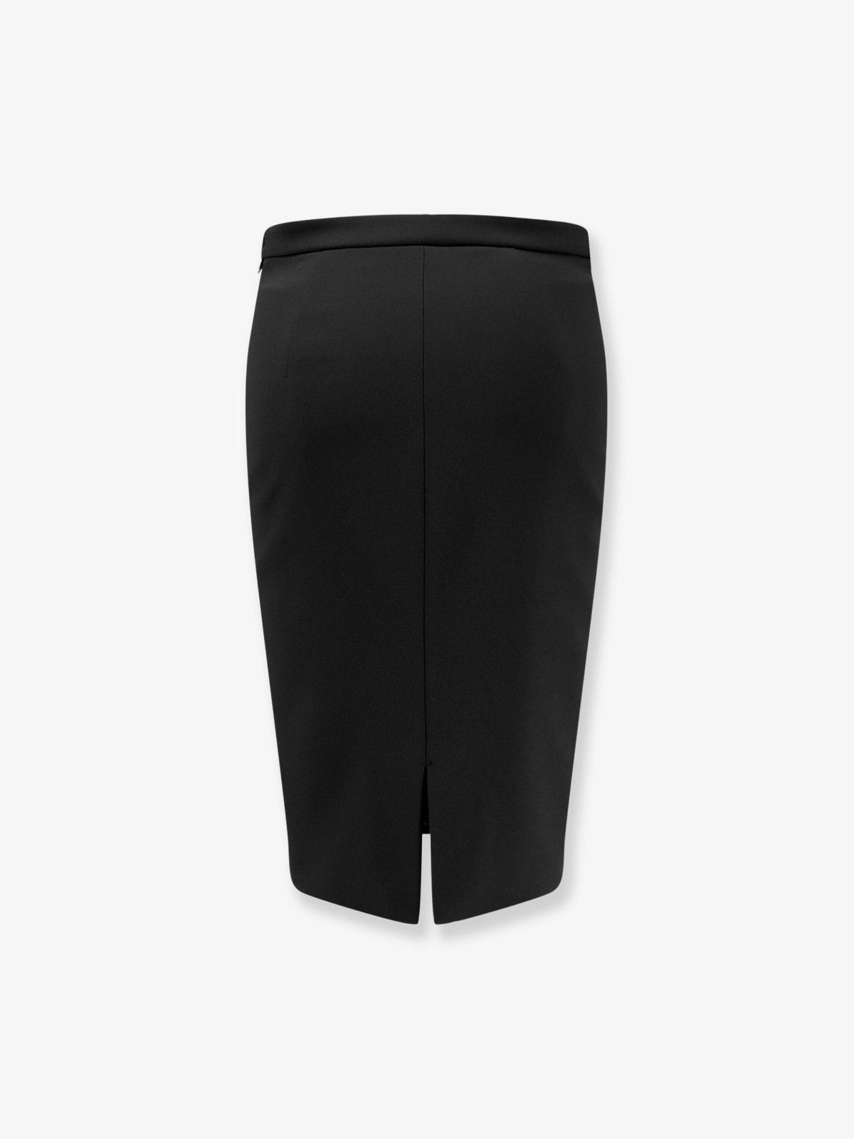 Elisabetta Franchi Essentials skirt with Monogram detail - Nero