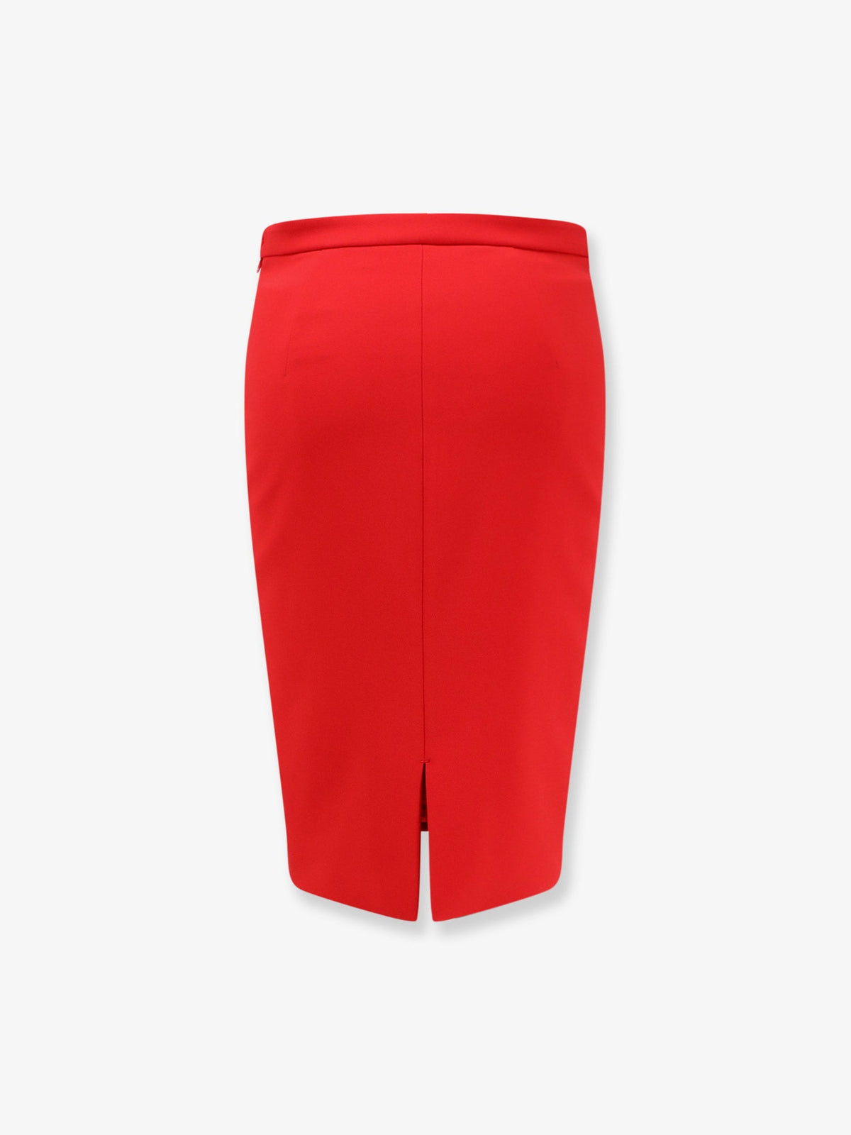 Elisabetta Franchi Essentials skirt with Monogram detail - Red