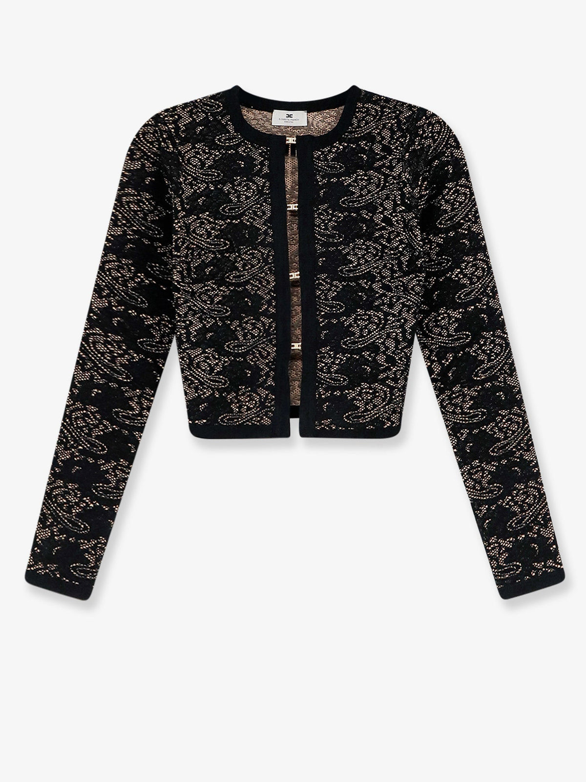 Elisabetta Franchi Viscose blend cardigan - Nero