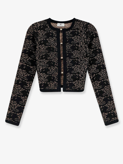 Elisabetta Franchi Viscose blend cardigan - Nero