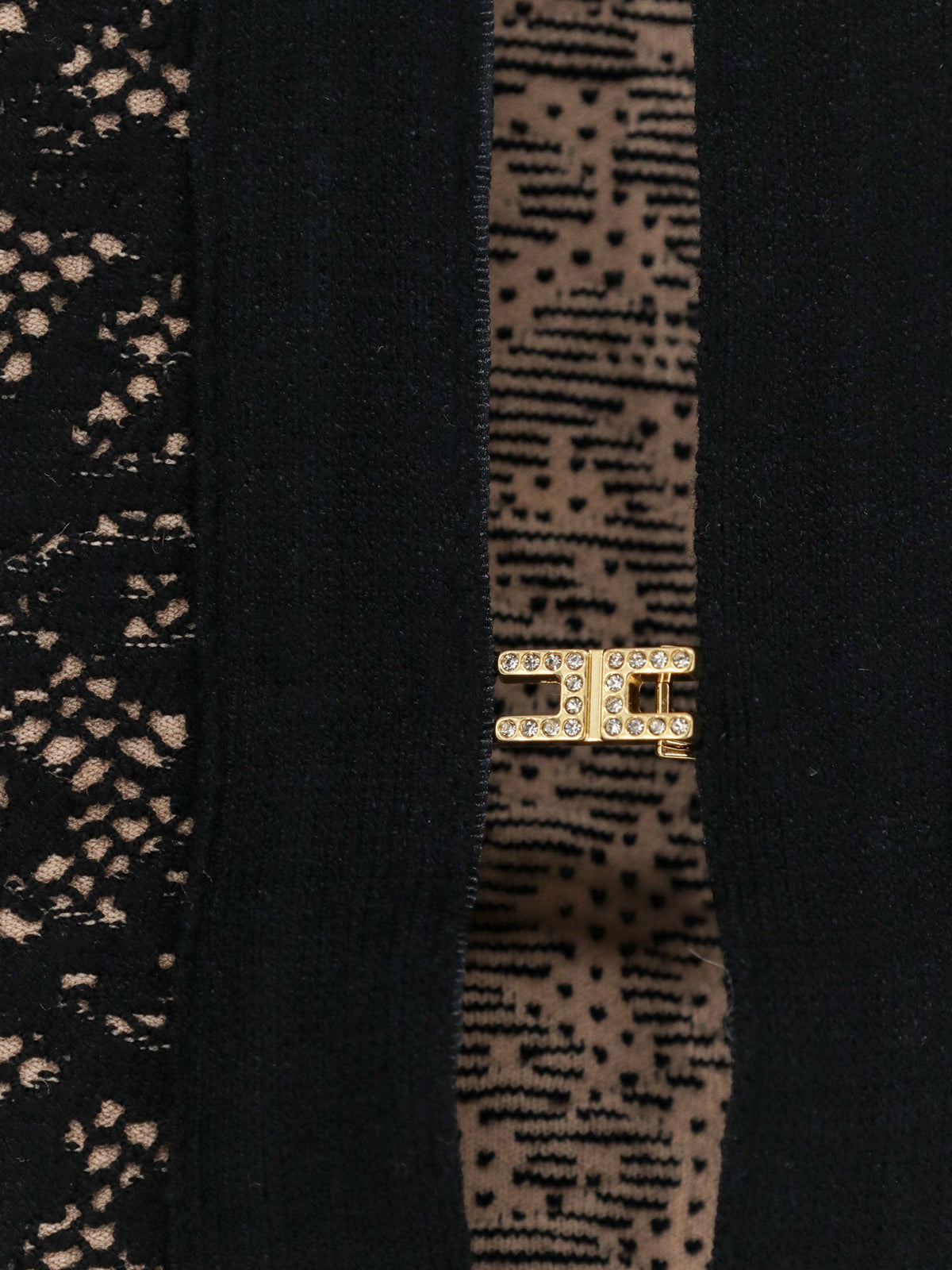 Elisabetta Franchi Viscose blend cardigan - Nero