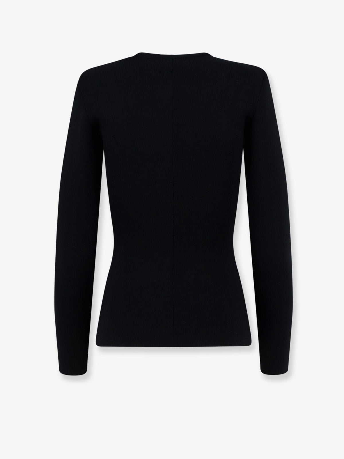 Elisabetta Franchi Knitted blazer with zip - Nero