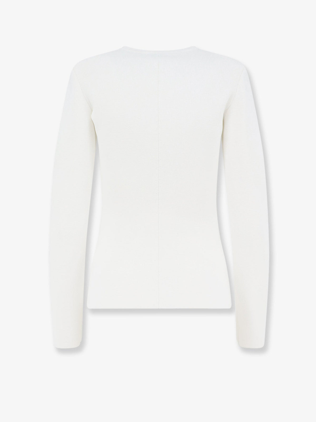Elisabetta Franchi Knitted blazer with zip - Avorio