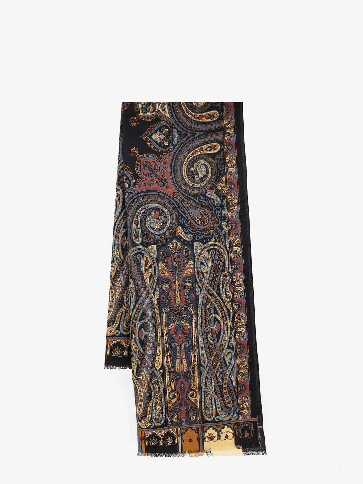 Etro Wool and silk scarf - Bordo