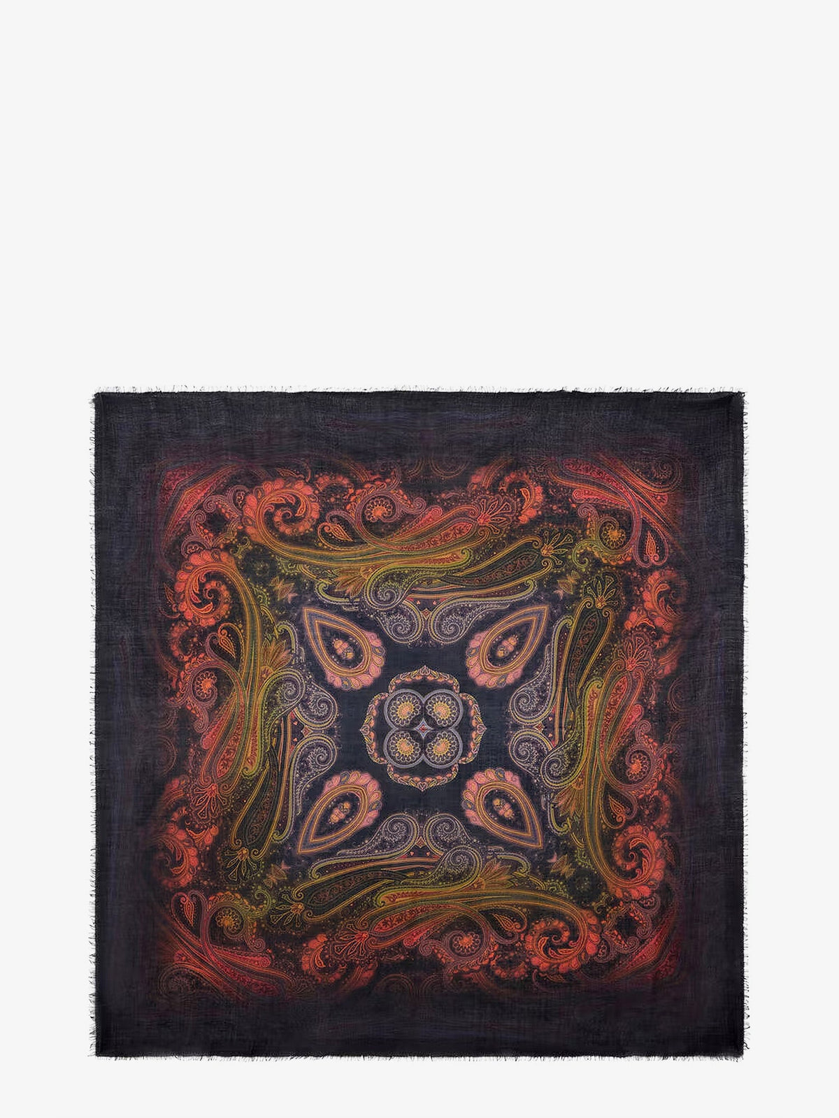 Etro Wool, cashmere and silk with dégradé motif - Multicolor