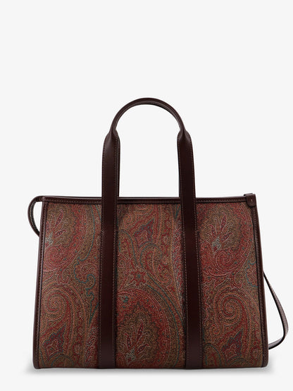 Etro Arnica M Paisley Fabric handbag - Nero