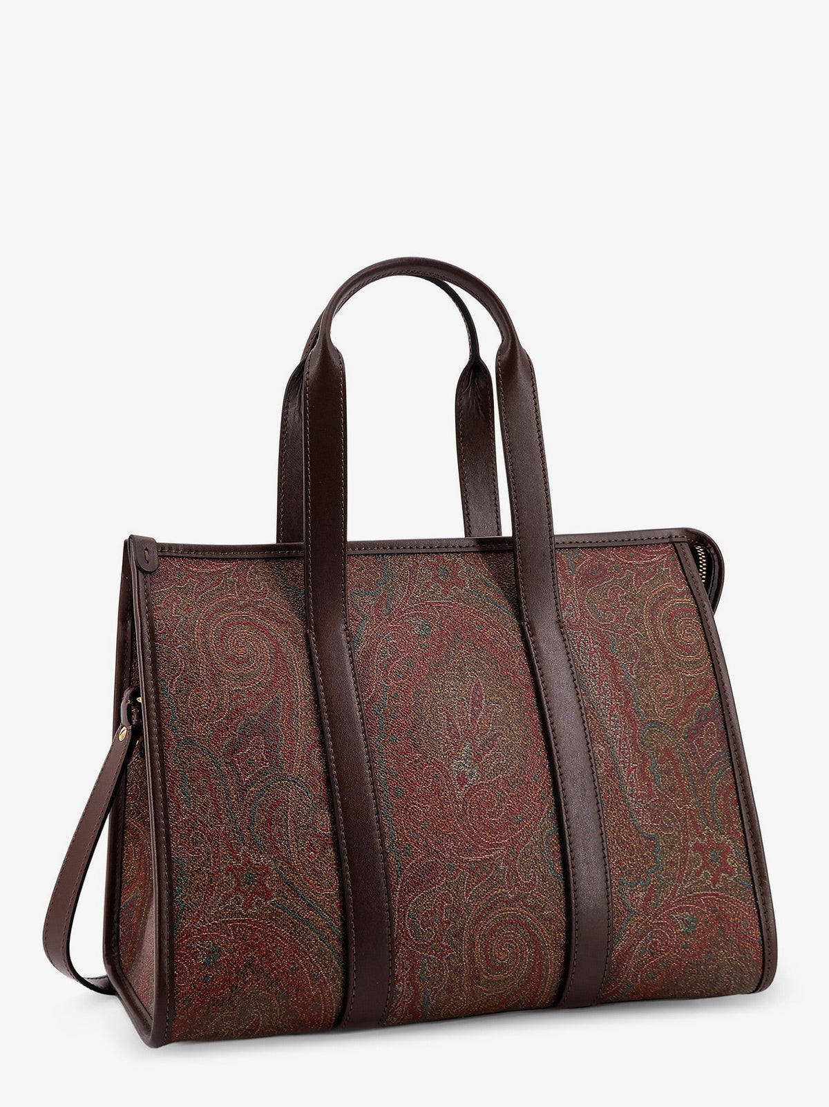 Etro Arnica M Paisley Fabric handbag - Nero