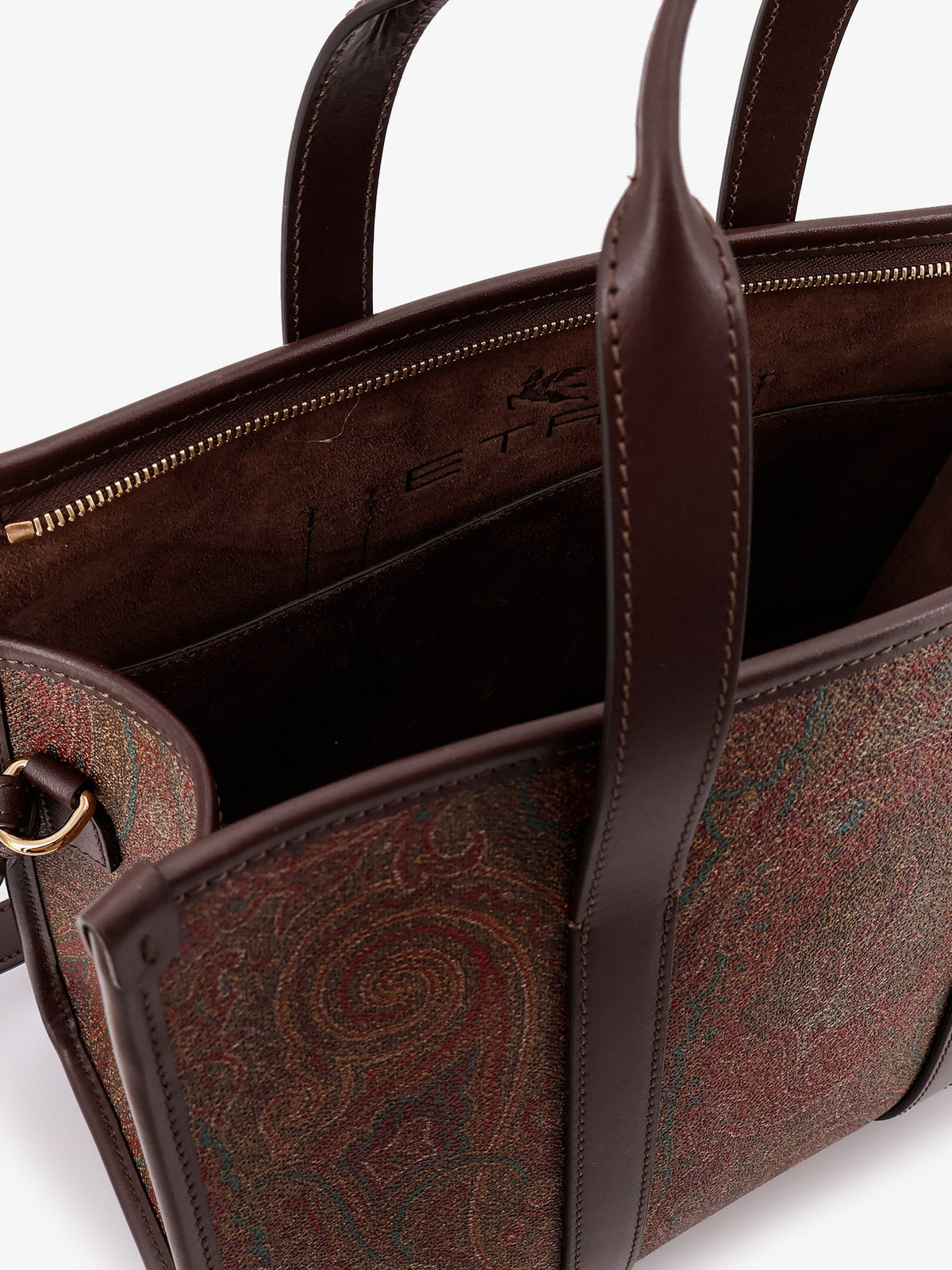 Etro Arnica M Paisley Fabric handbag - Nero
