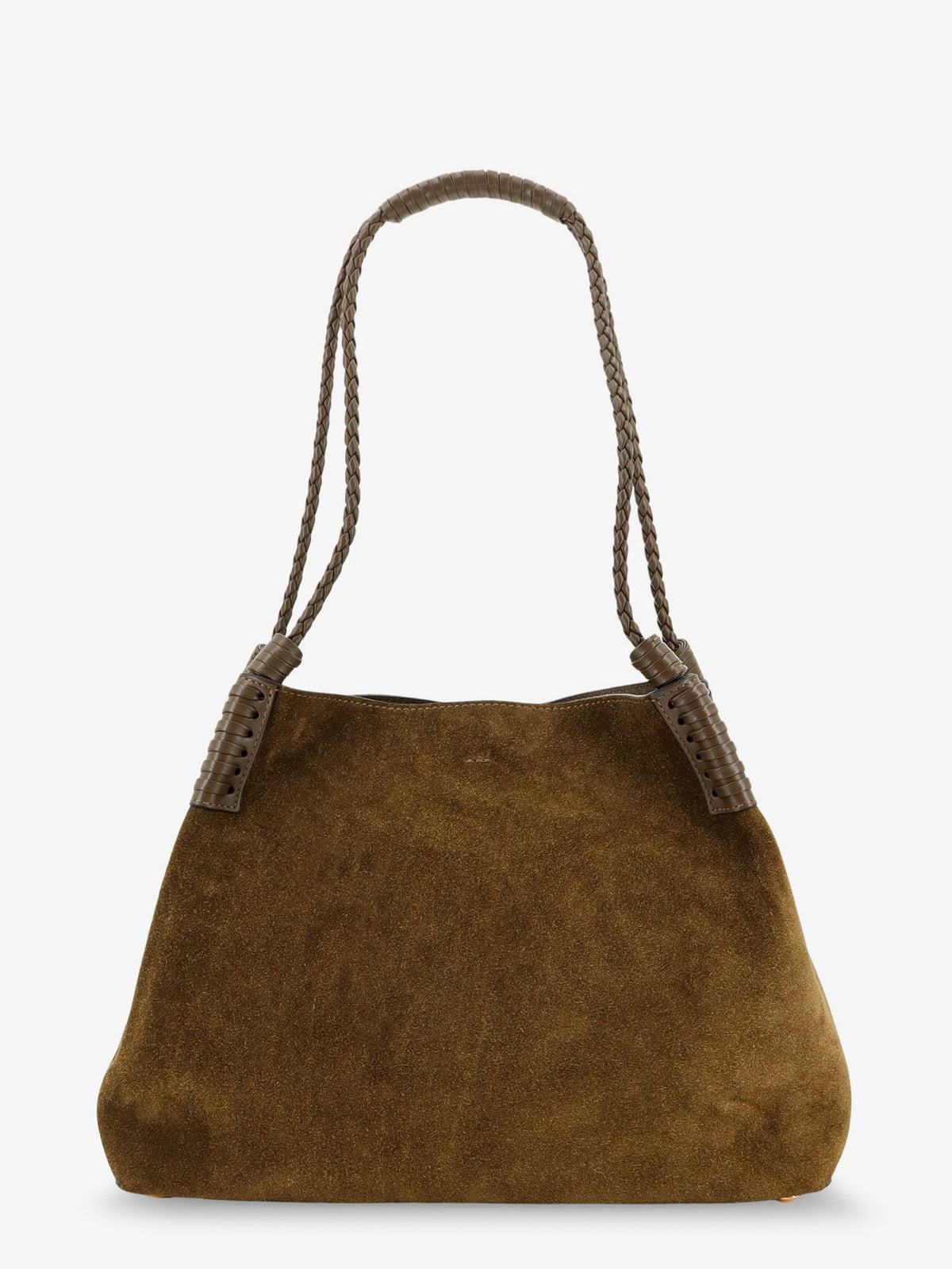 Etro Libra S Arnica suede shopping bag - Marrone