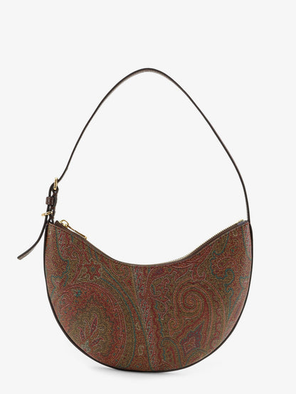 Etro Etro Essential S Arnica Hobo shoulder bag in paisley jacquard fabric - Multicolor