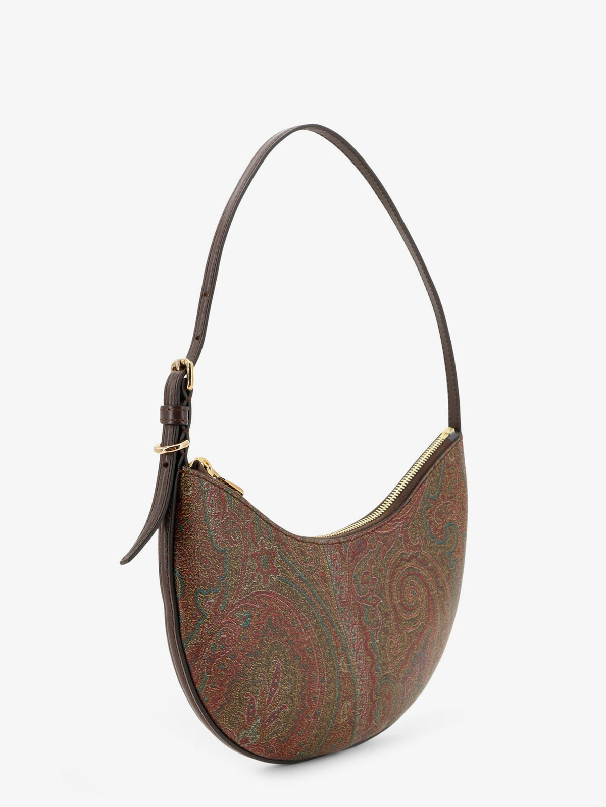 Etro Etro Essential S Arnica Hobo shoulder bag in paisley jacquard fabric - Multicolor