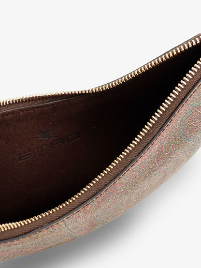 Etro Etro Essential S Arnica Hobo shoulder bag in paisley jacquard fabric - Multicolor