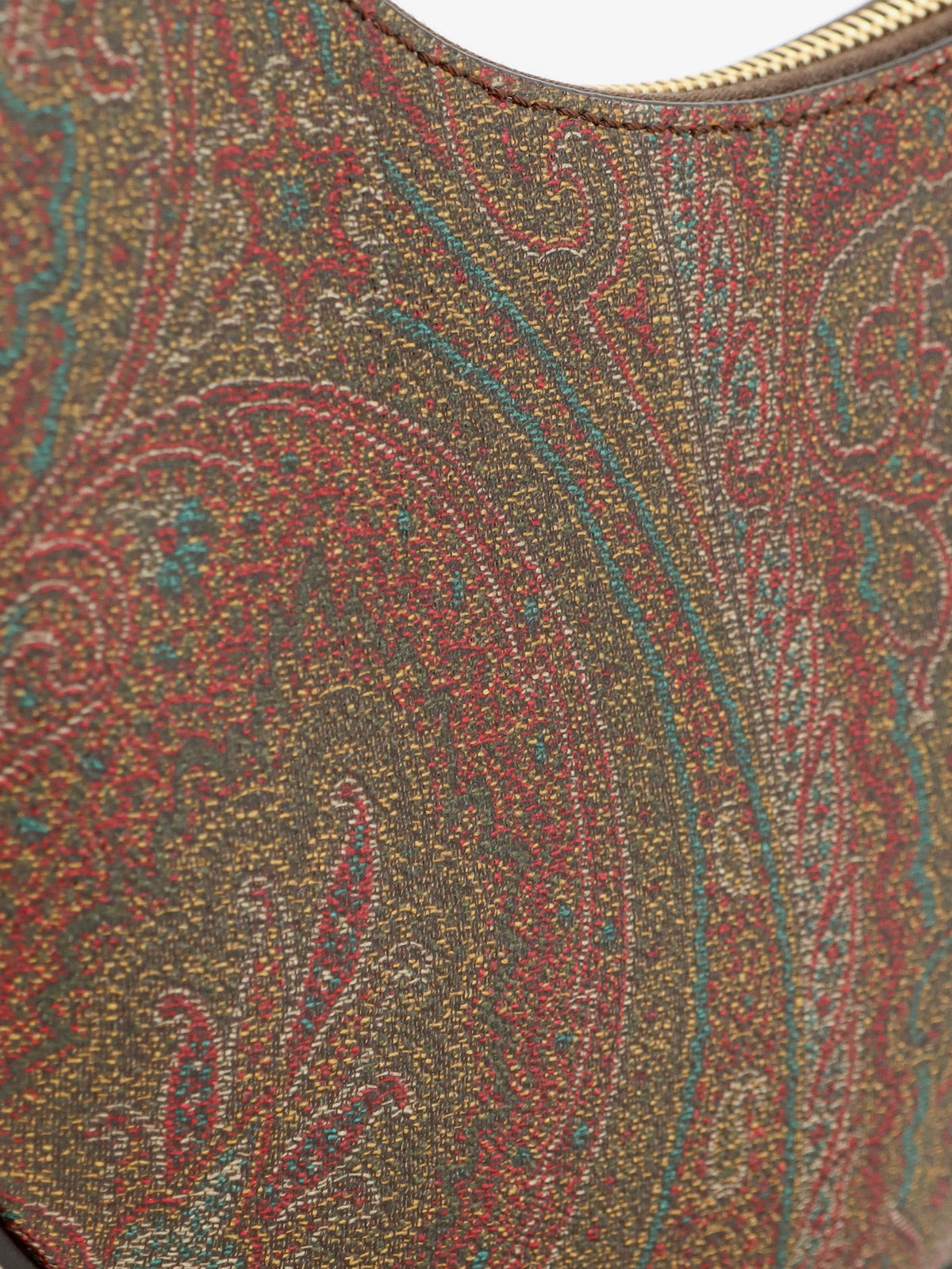 Etro Etro Essential S Arnica Hobo shoulder bag in paisley jacquard fabric - Multicolor
