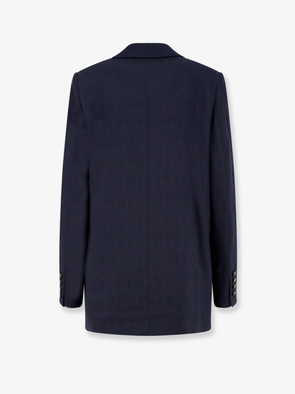 Etro Double-breasted stretch wool blazer - Marrone