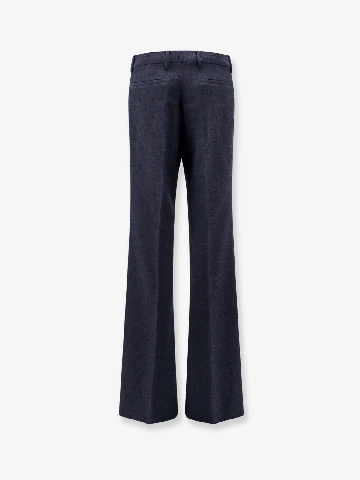 Etro Wool blend trousers with paisley pattern - Nero