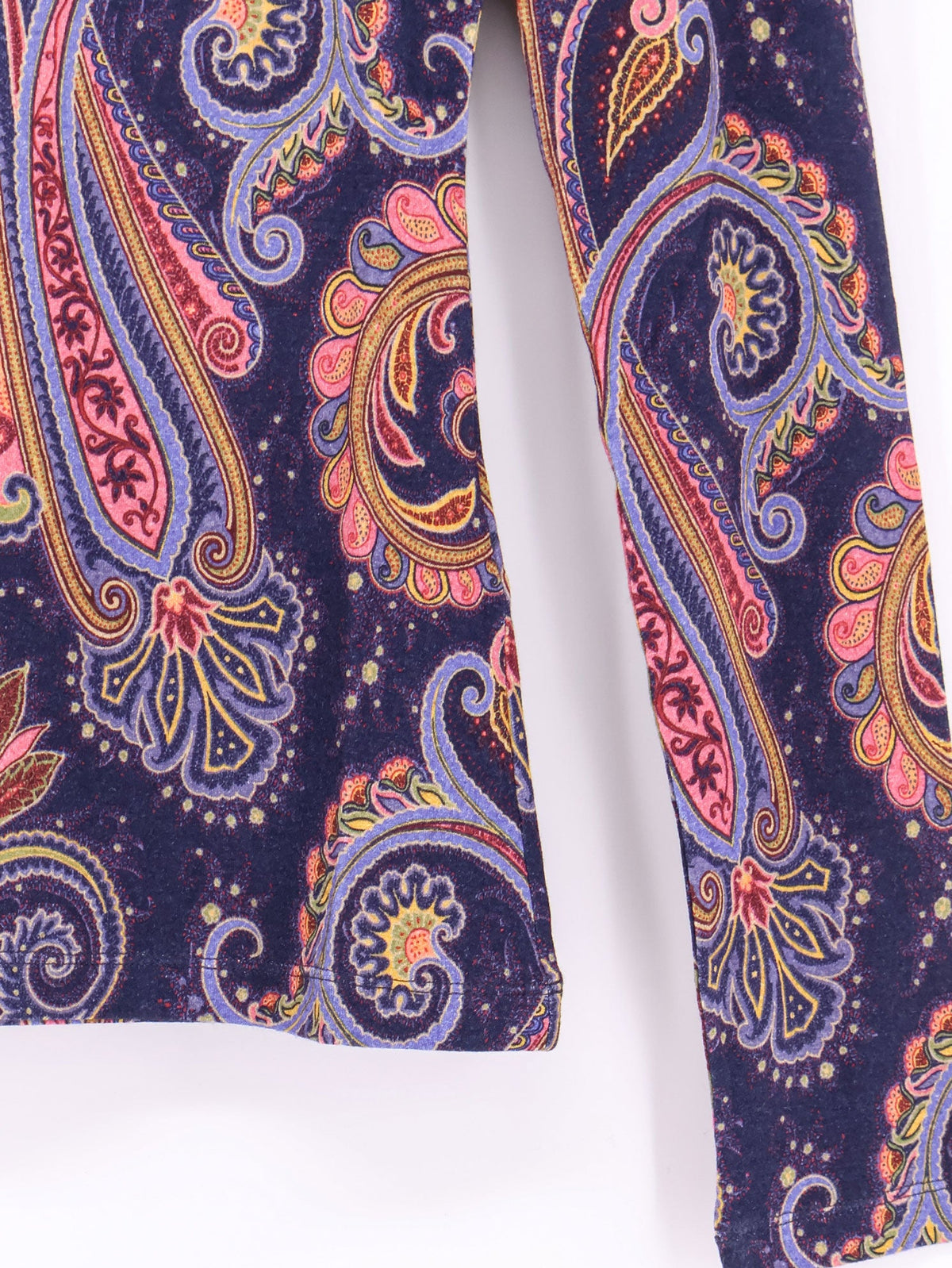 Etro Paisley viscose and wool t-shirt - Multicolor