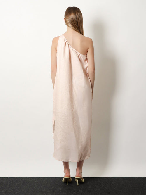 Farm Rio Natural linen dress - Gardenterracepink