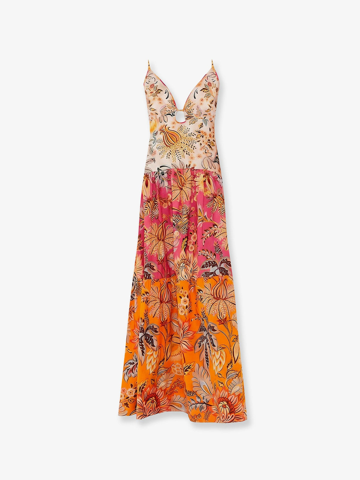 Farm Rio Ligia Floral Mix dress - Ligiafloralmixed