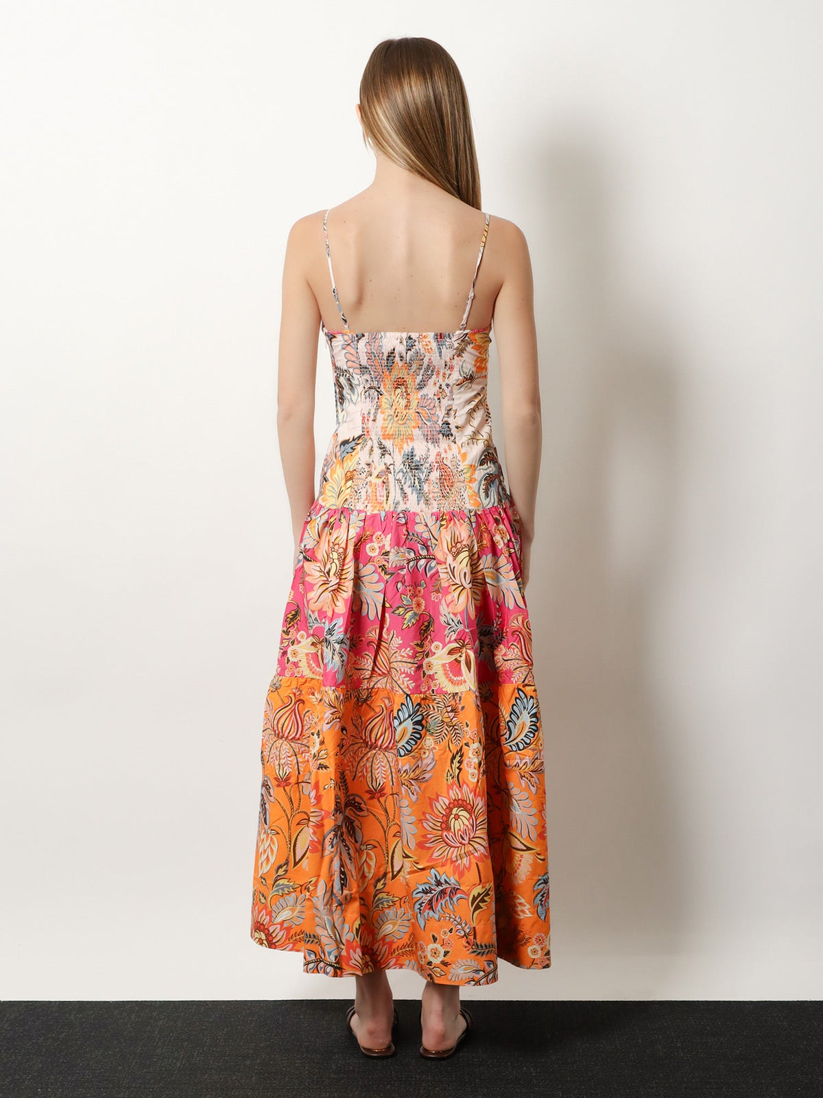Farm Rio Ligia Floral Mix dress - Ligiafloralmixed