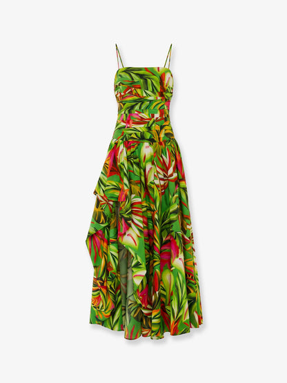 Farm Rio Tropical Dream Maxi Dress - Orange