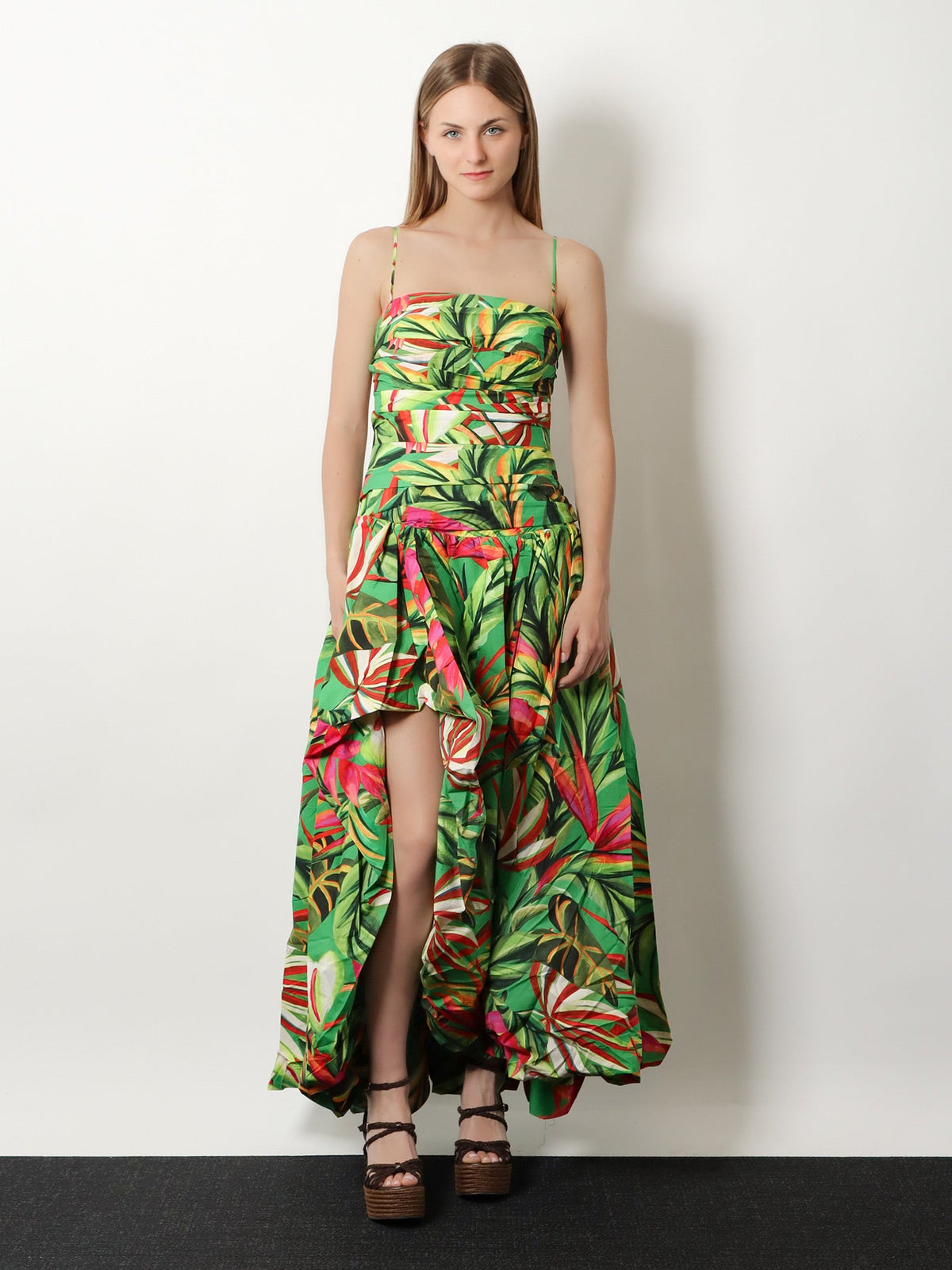 Farm Rio Tropical Dream Maxi Dress - Orange