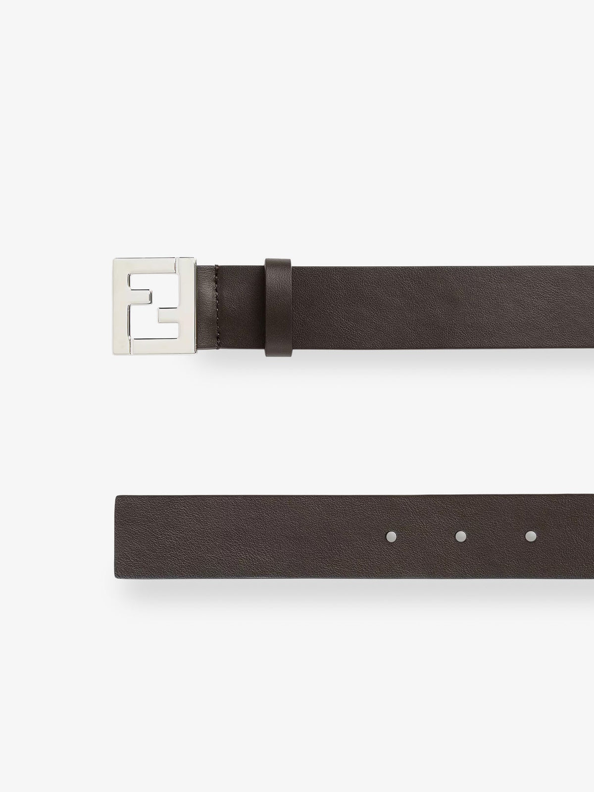 Fendi Leather belt - Ebano