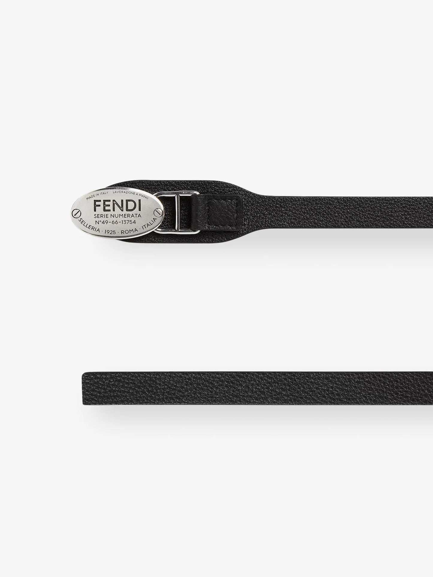 FENDI - Selleria lather belt